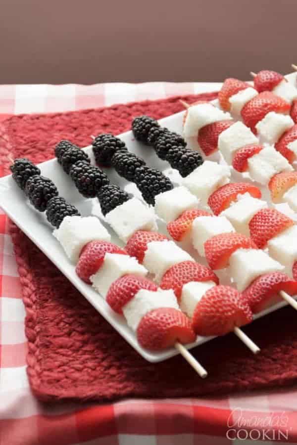 AMERICAN FLAG KABOBS