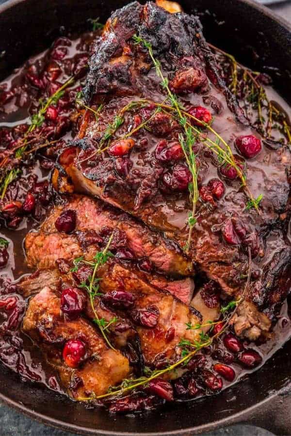 CRANBERRY BALSAMIC ROAST BEEF