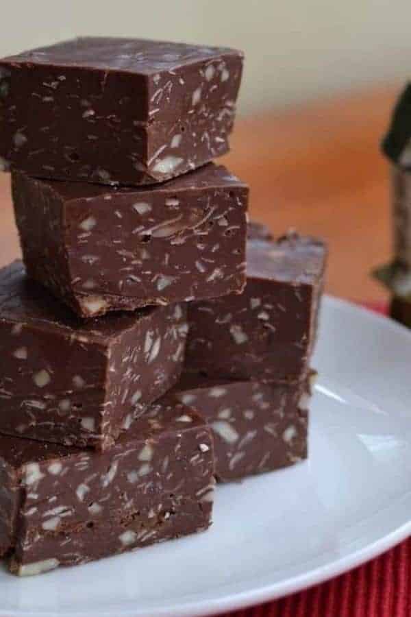 FOOLPROOF ALMOND JOY FUDGE