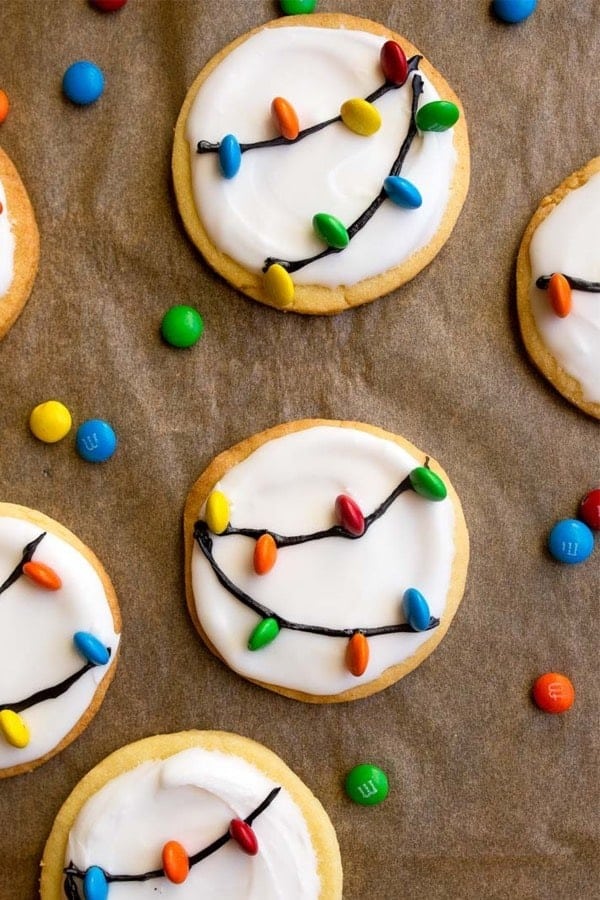 Christmas Lights Cookies