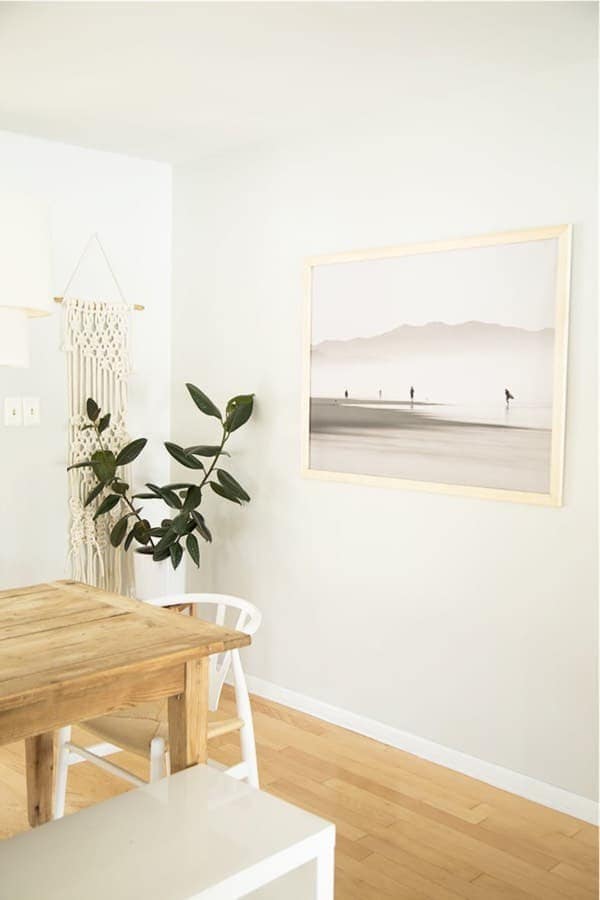 DIY Large Wooden Frame Tutorial