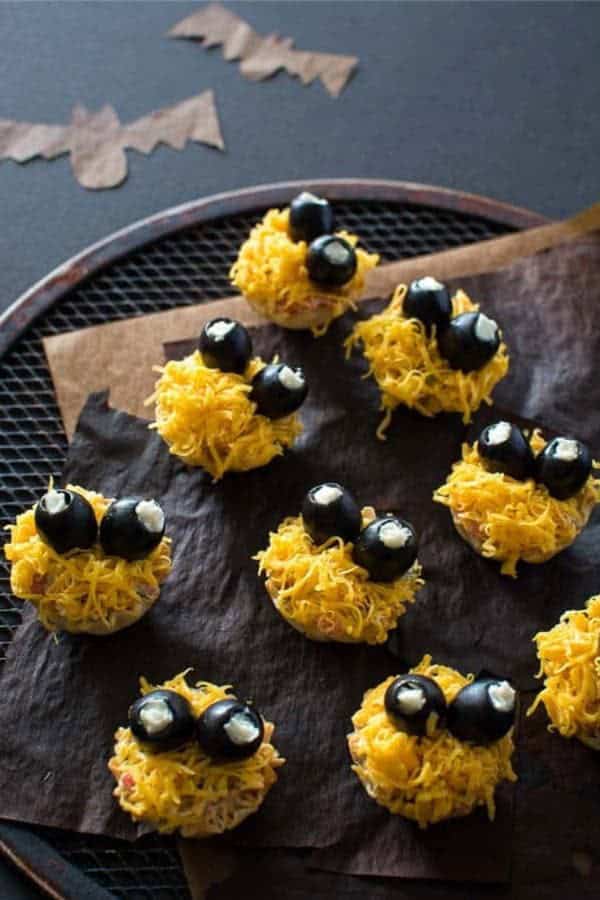 Halloween Cheese Cups