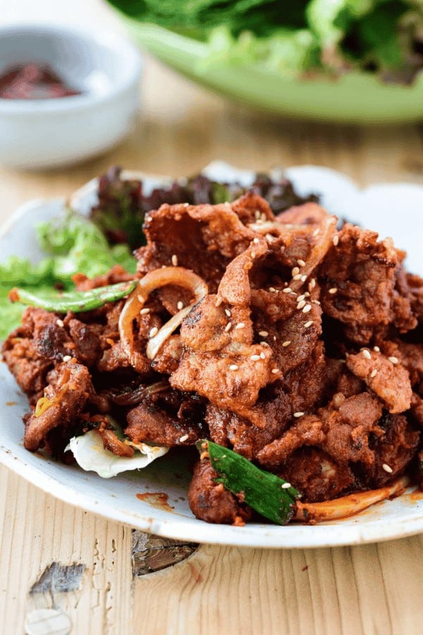 Dweji Bulgogi (Korean Spicy Pork BBQ)