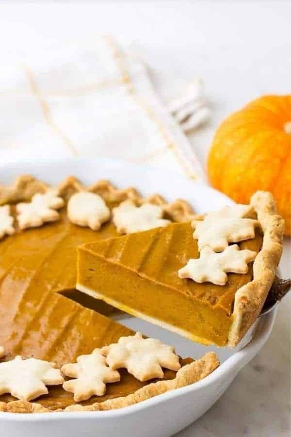 VEGAN PUMPKIN PIE