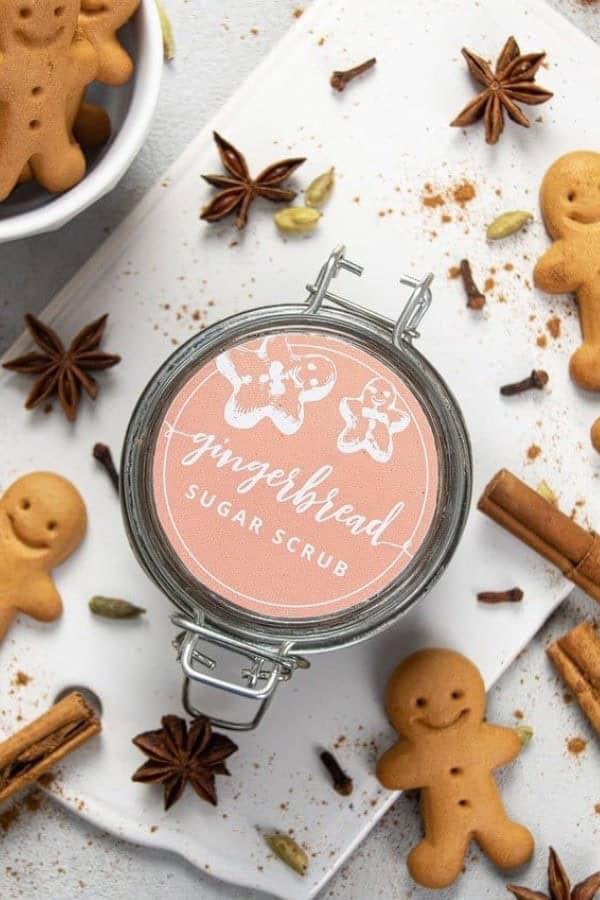 DIY GINGERBREAD SUGAR SCRUB