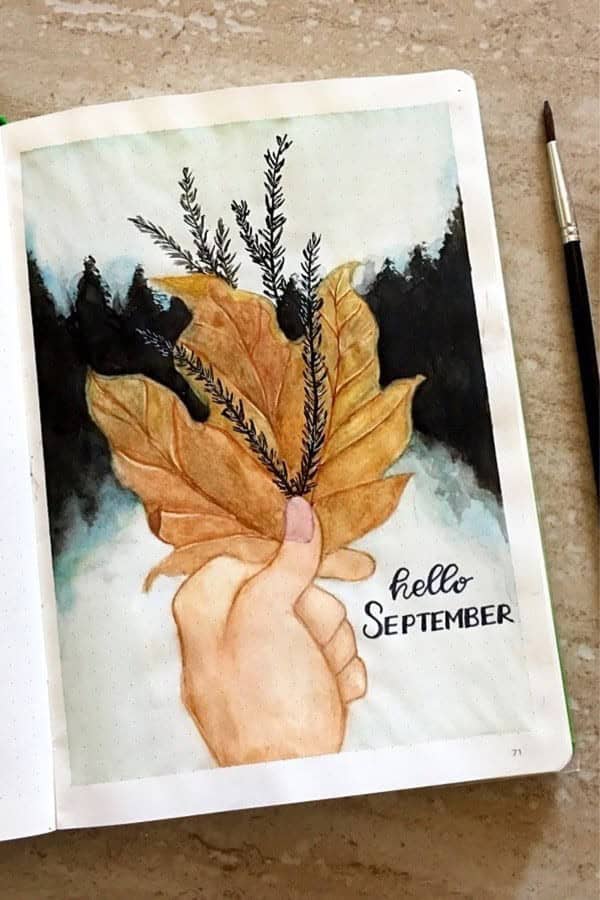 Autumn Monthly Cover Spread