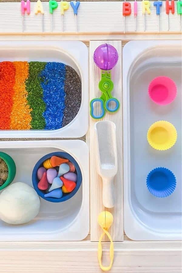 Birthday Sensory Play