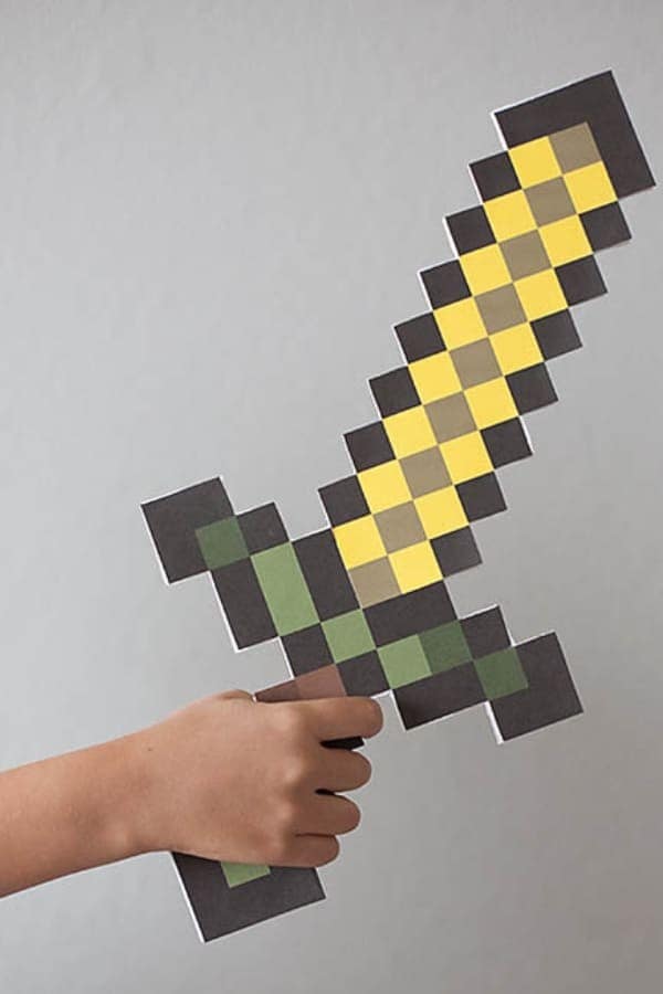 DIY MINECRAFT SWORD