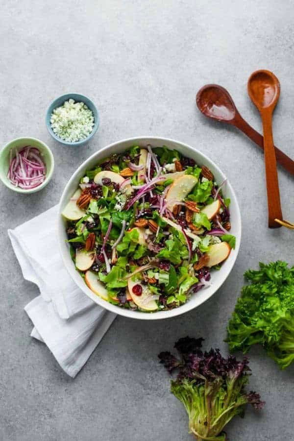 CRANBERRY APPLE PECAN SALAD