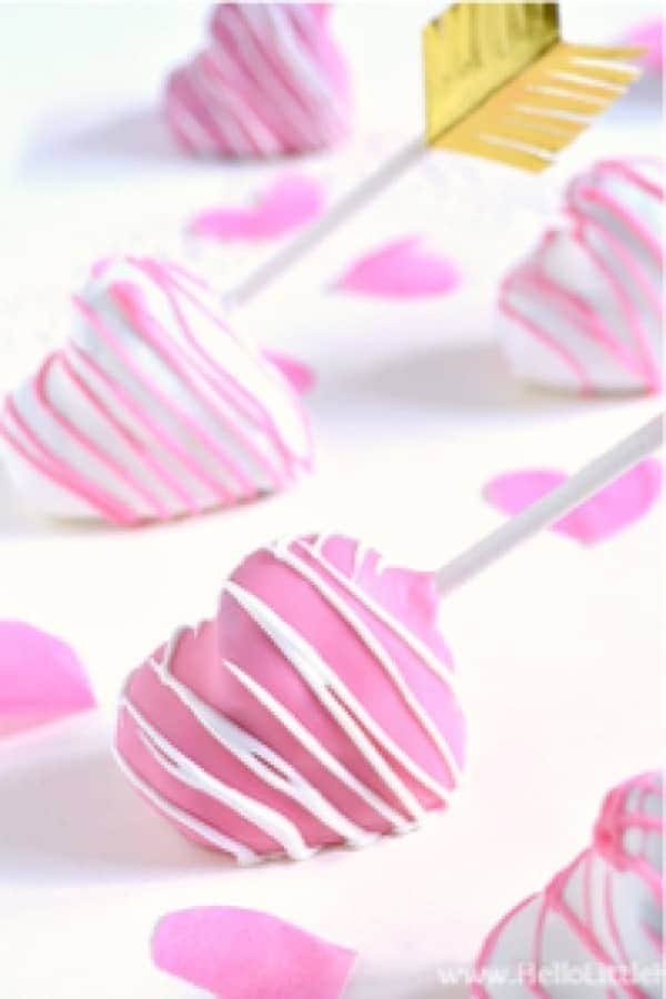 Heart Shaped Cake Pops