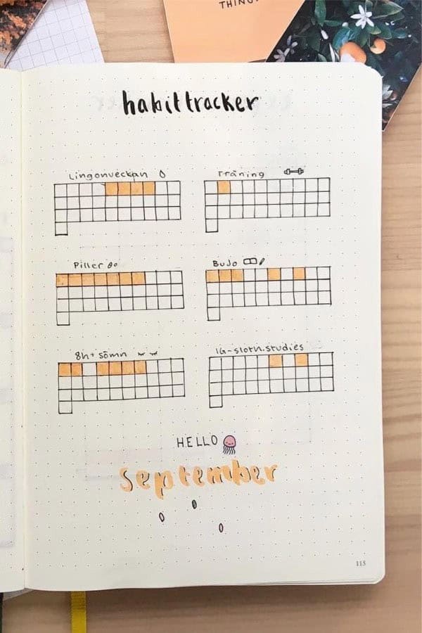 Hello September Tracker