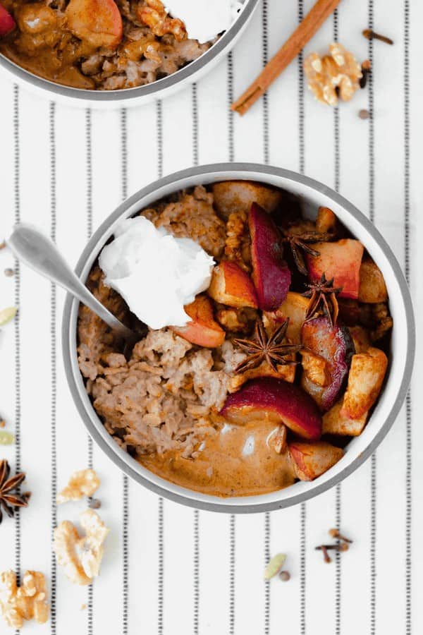 Winter Spiced Oatmeal