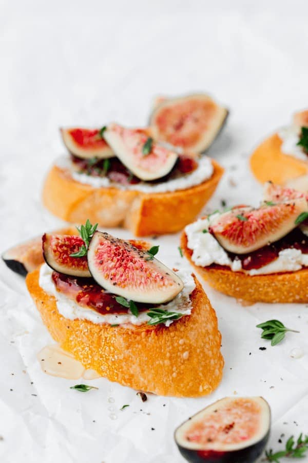 Fig and Goat Cheese Crostini