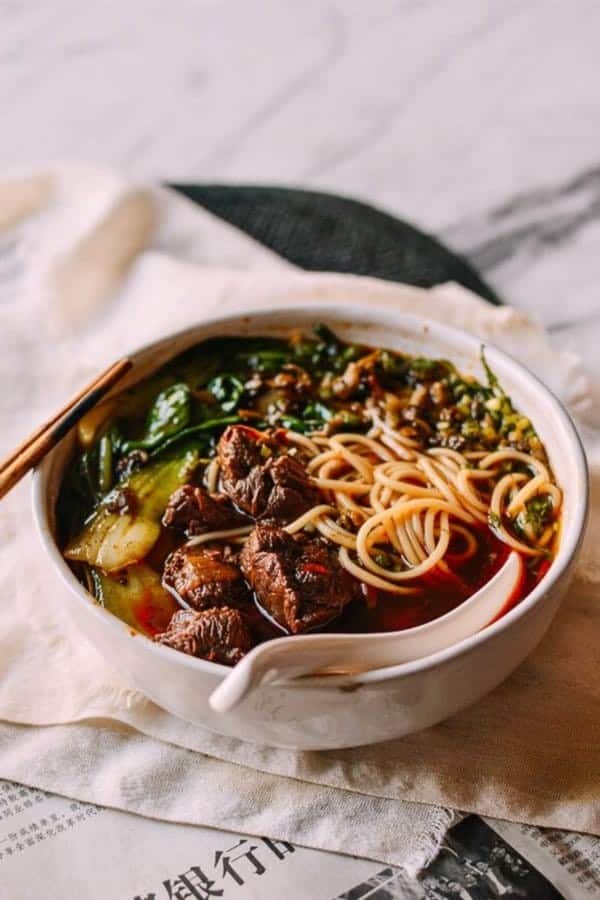 Taiwanese Beef Noodle Soup