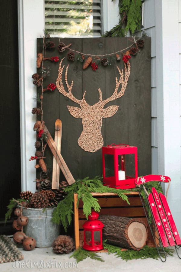 Ornament Filled Lanterns