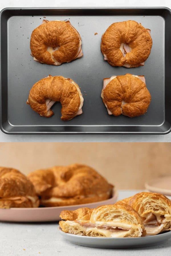 Ham and Cheese Croissants