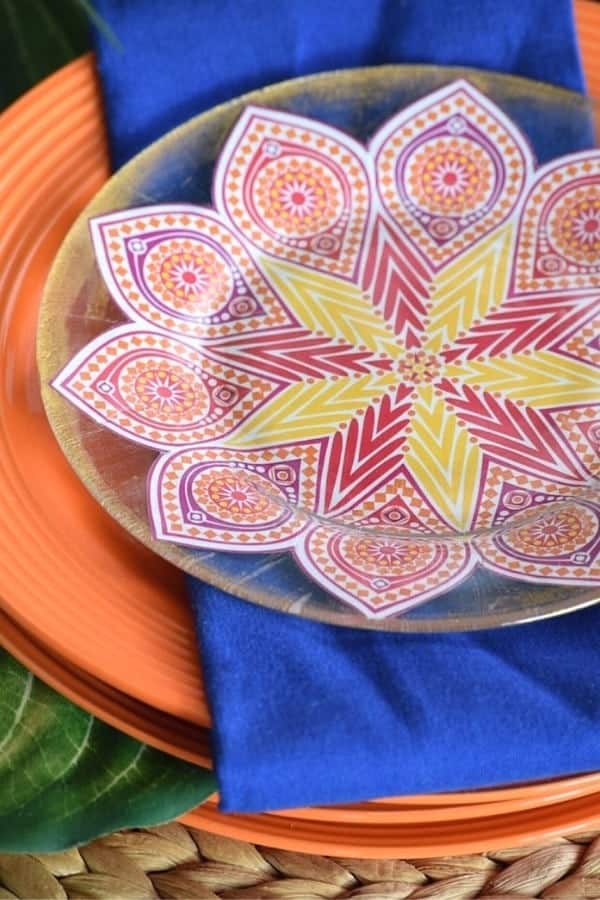 DIY MOROCCAN DESSERT PLATES