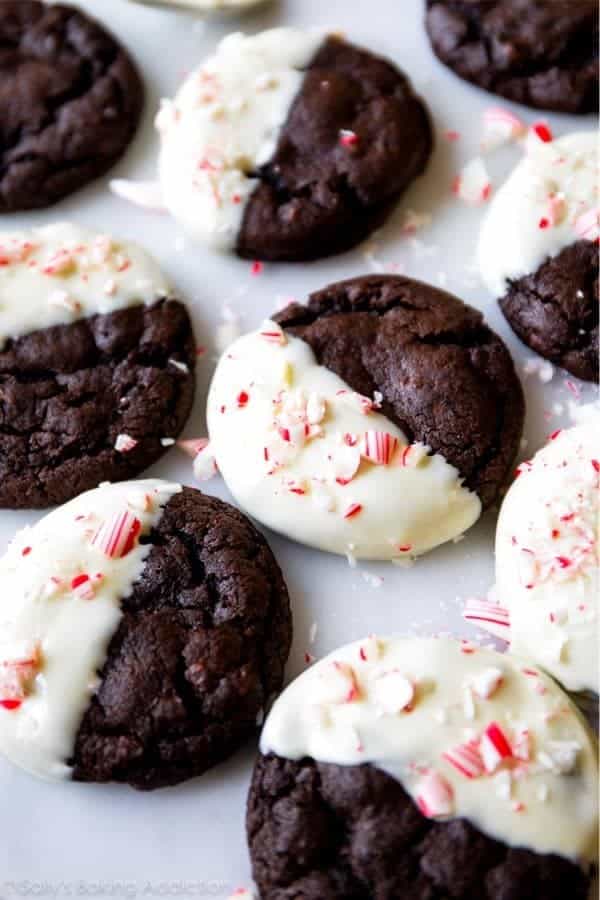 Peppermint Mocha Cookies