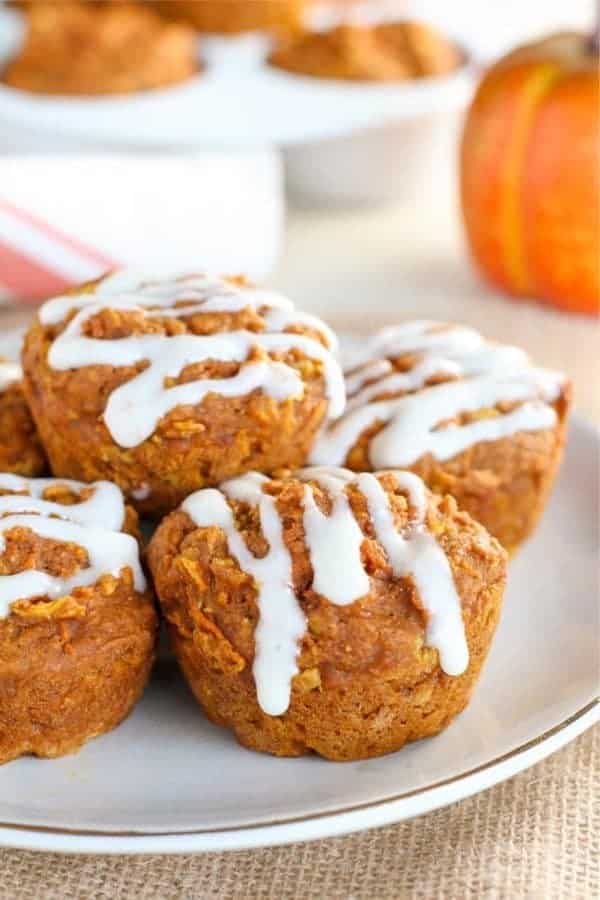 Pumpkin Carrot Apple Muffins