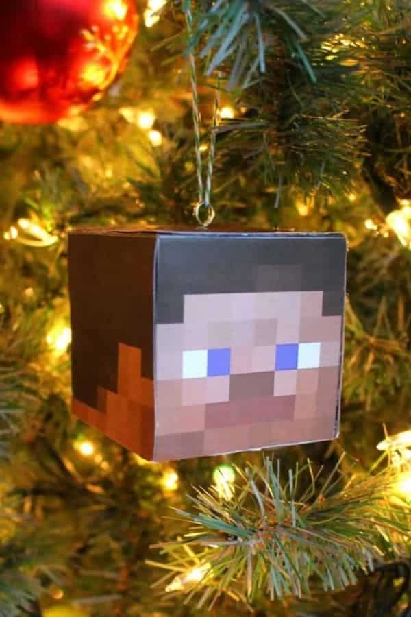 DIY MINECRAFT ORNAMENT