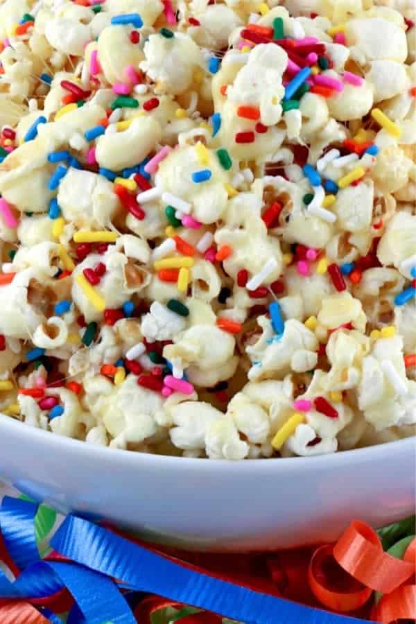 Cake Batter Popcorn