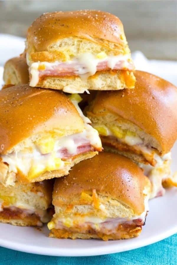 Hawaiian Pizza Sliders