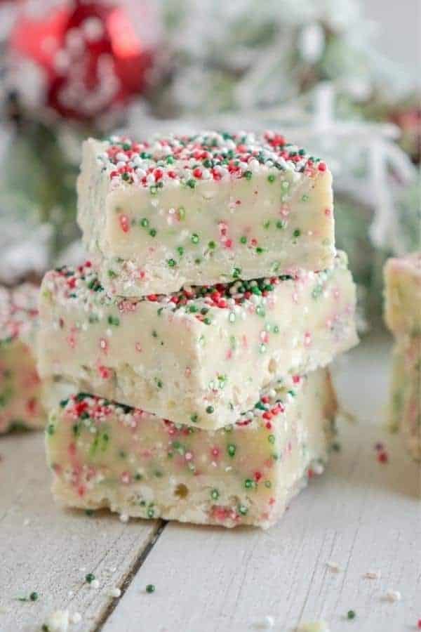 SUGAR COOKIE FUDGE RECIPE