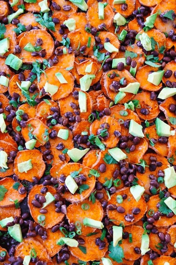 Loaded Sweet Potato Nachos