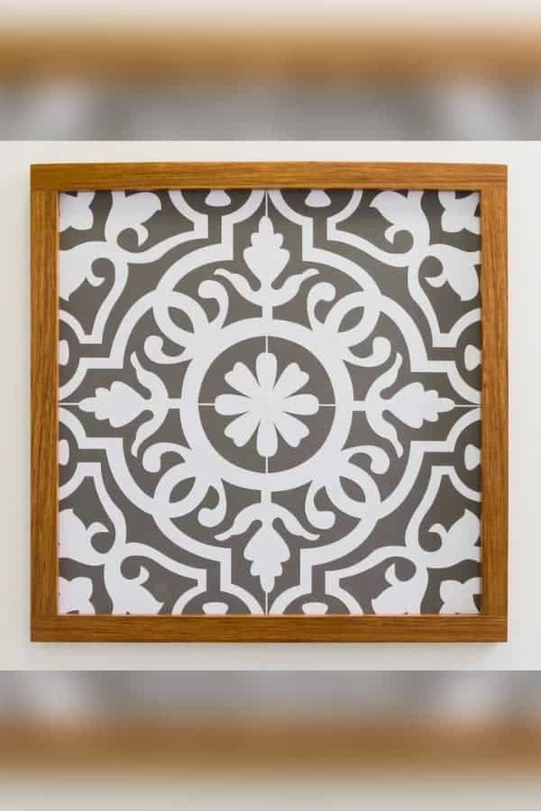 MODERN MOROCCAN TILE STENCIL