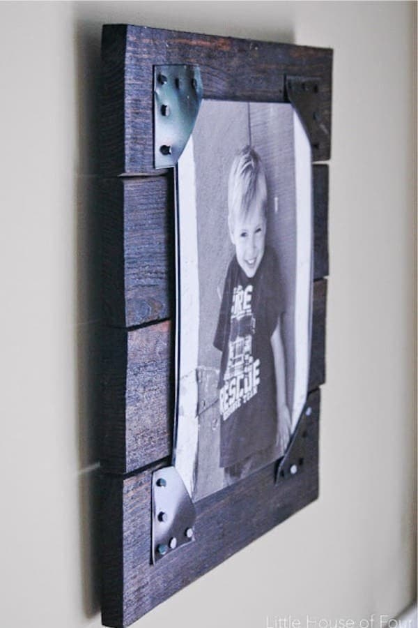 Rustic DIY Photo Frame Tutorial