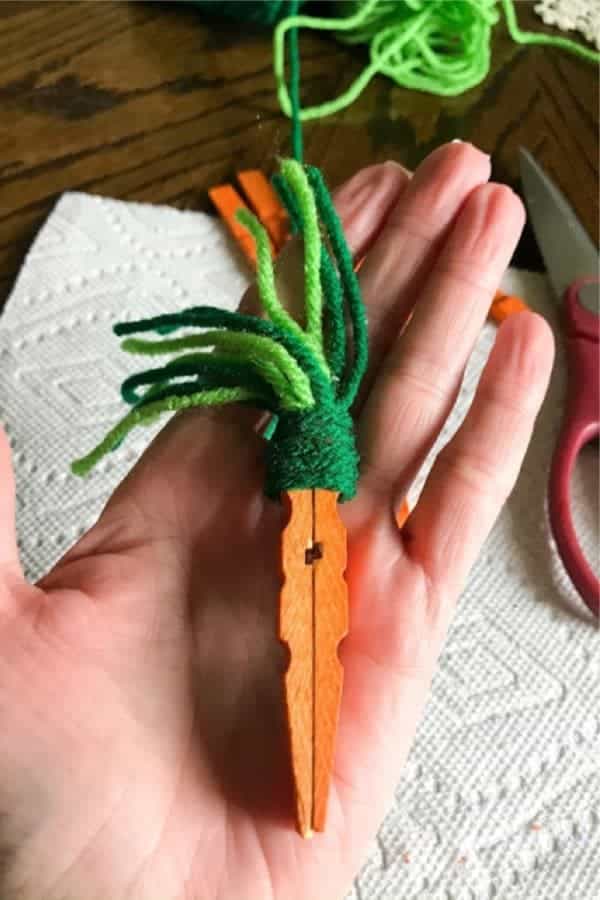 Cute Little Carrot Craft Project