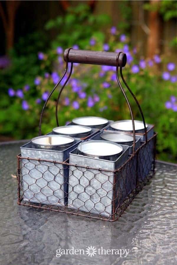 How to Make Citronella Candles