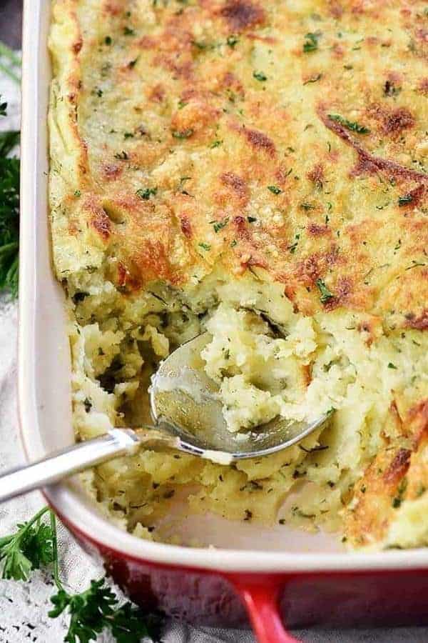 MAKE-AHEAD MASHED POTATOES