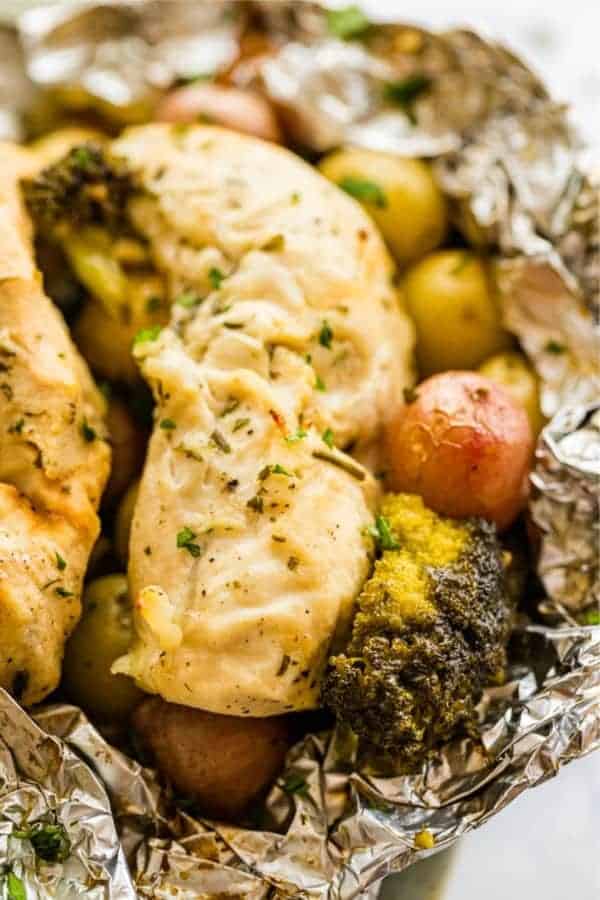 Ranch Chicken Foil Packets