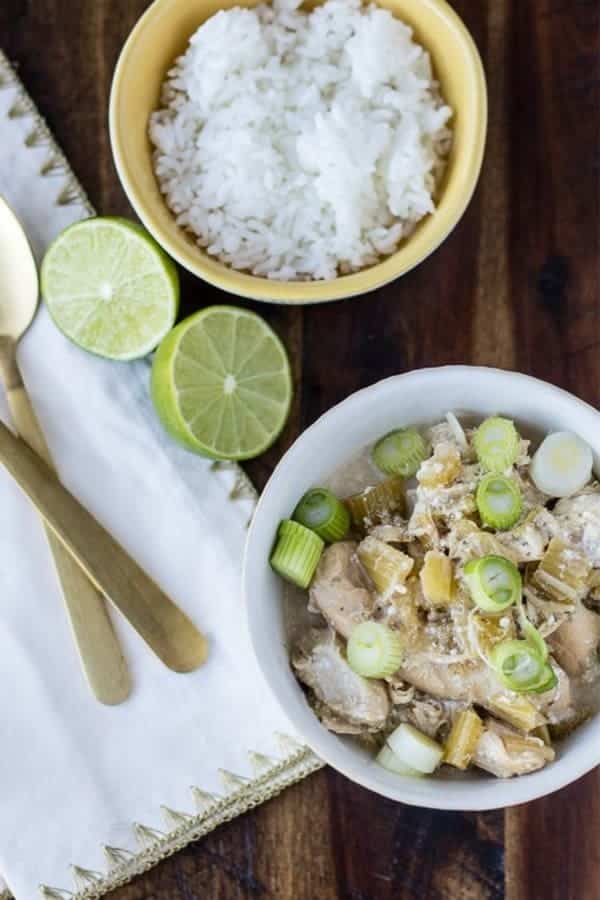 Instant Pot Coconut Chicken Soup