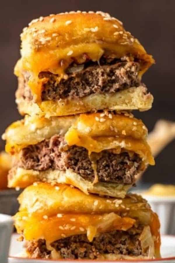 Baked Cheeseburger Sliders Recipe