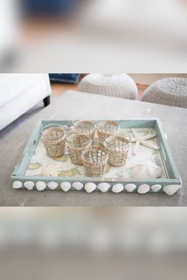 OCEAN-INSPIRED SERVING TRAY