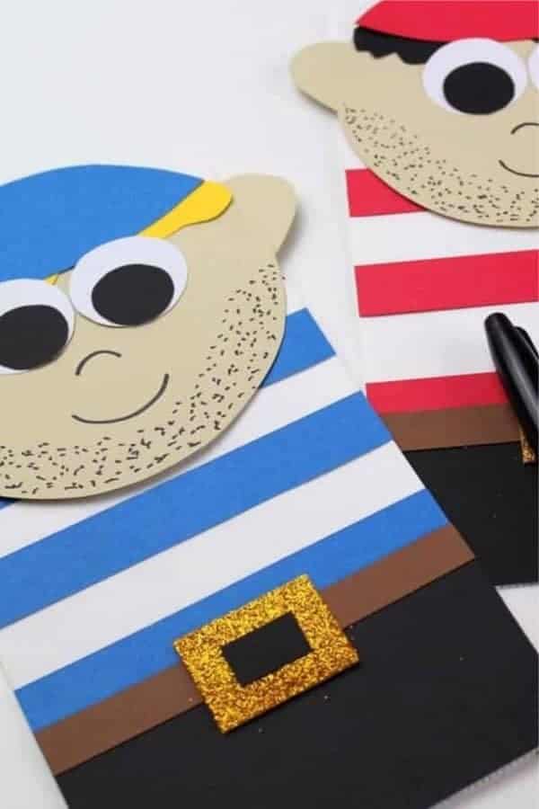 Pirate Paper Bag Craft