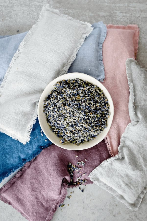 Linen Lavender Eye Pillow