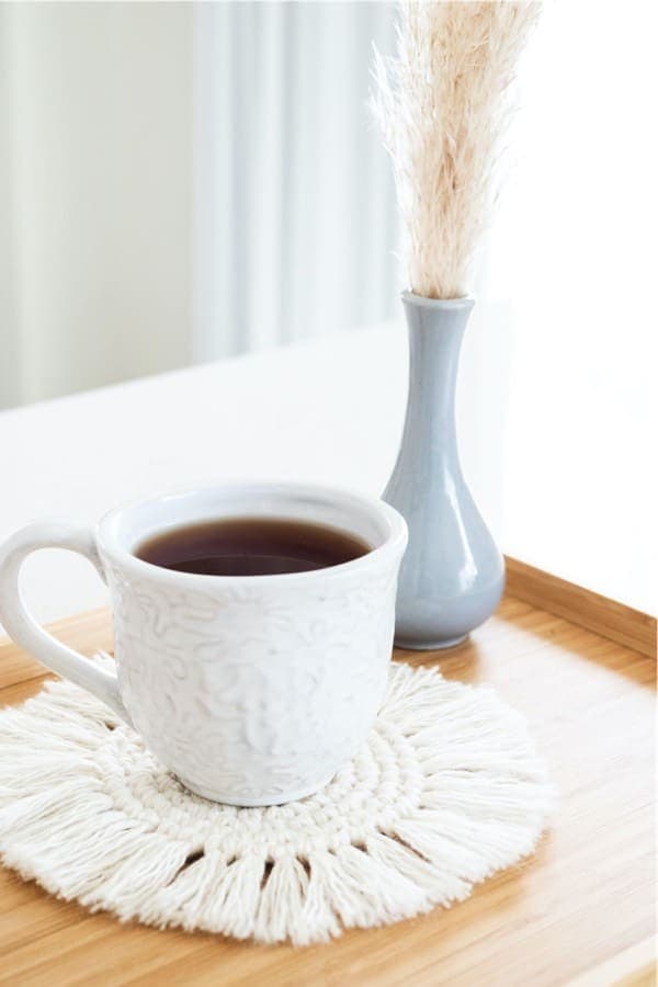 Boho Crochet Coasters