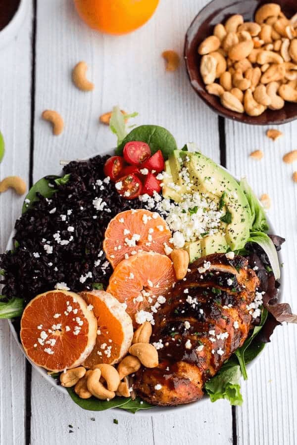 Black Rice Salad Bowls