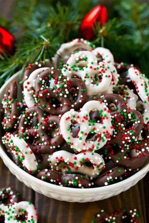 CHOCOLATE COVERED PRETZELS