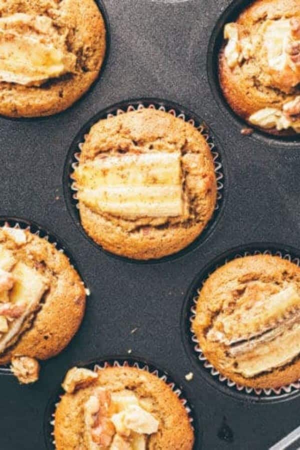 BANANA NUT MUFFINS