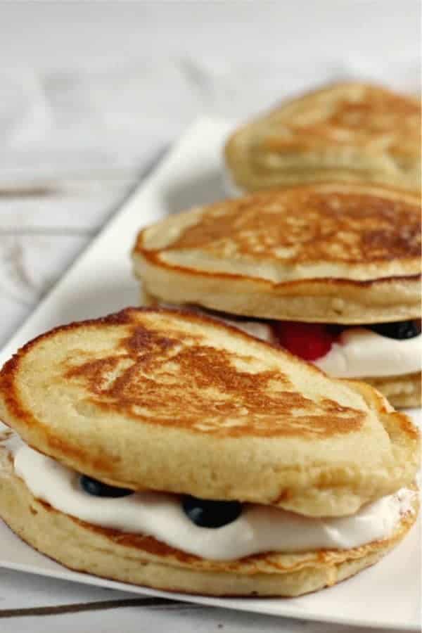 Homemade Pancake Breakfast Sandwiches