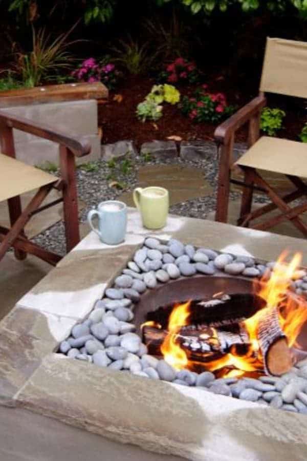 CONCRETE FIRE PIT