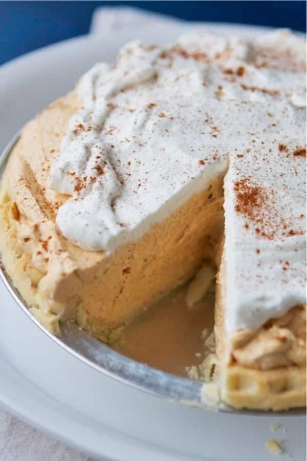 Thanksgiving Pumpkin Cream Pie