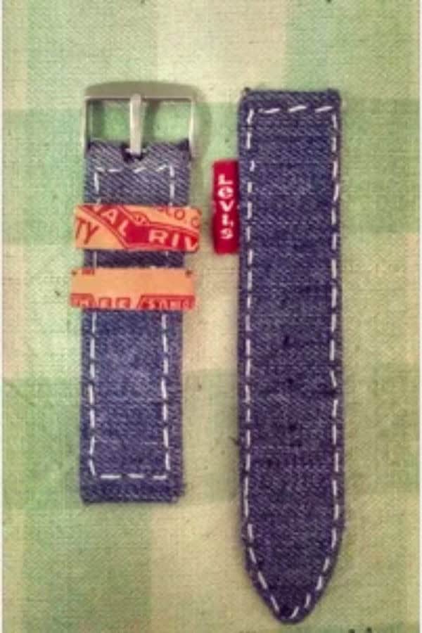 DIY DENIM WATCH STRAP