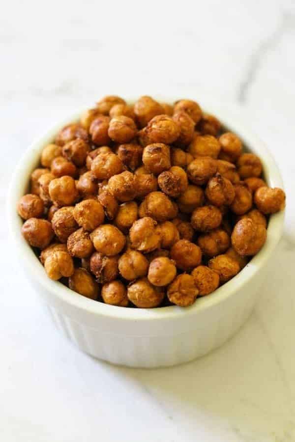 CRISPY AIR FRYER CHICKPEAS