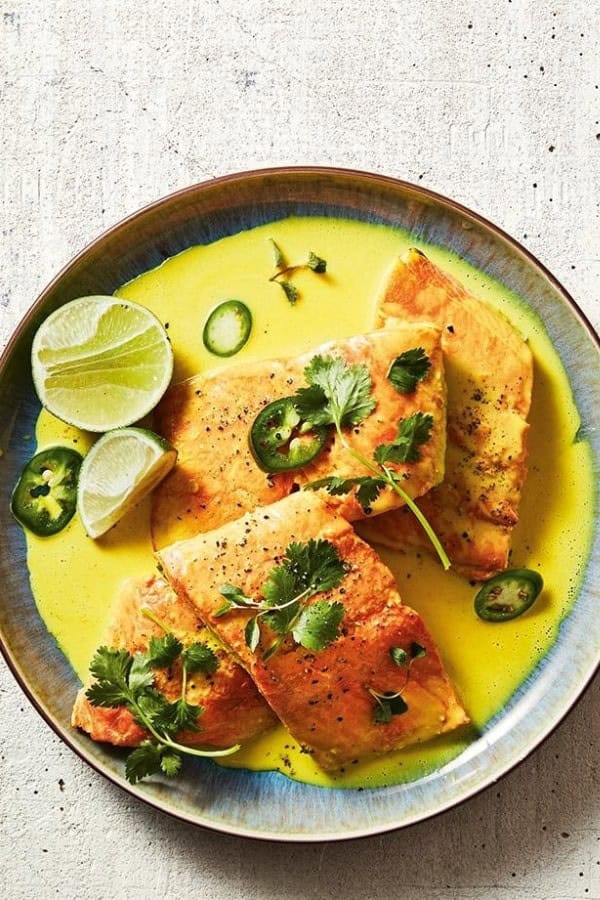 INSTANT POT COCONUT SALMON