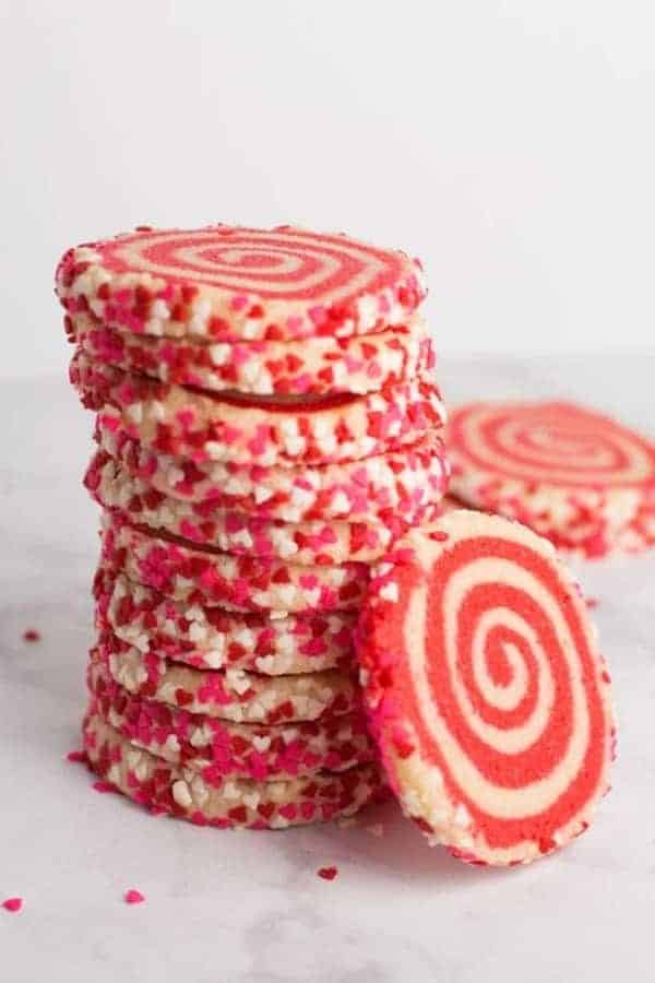 VALENTINE’S DAY PINWHEEL COOKIES